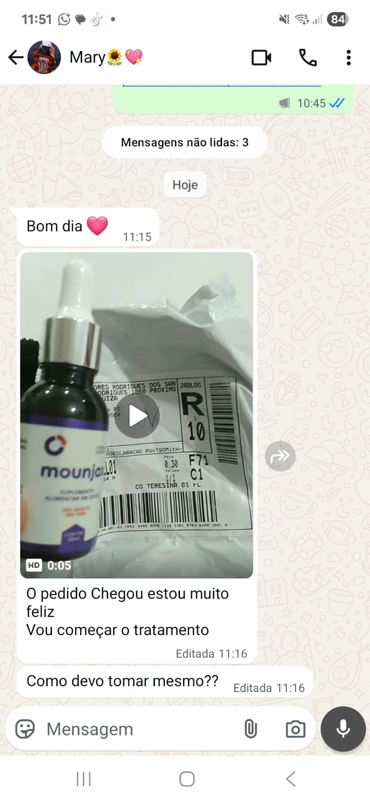 Entrega Mounjax